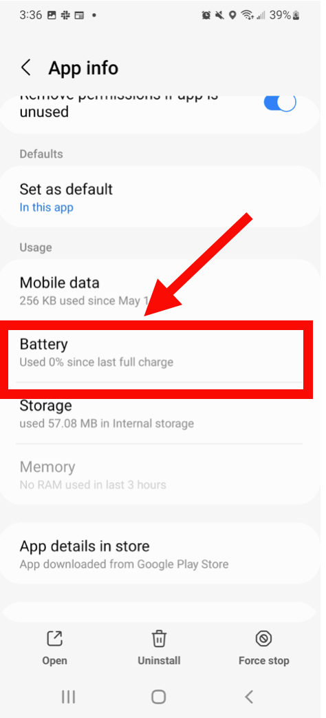 Android Disable Battery Optimization 3