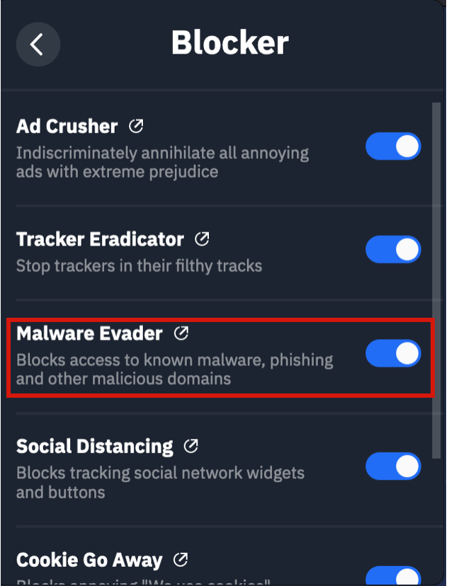 Malware Evader Blocker